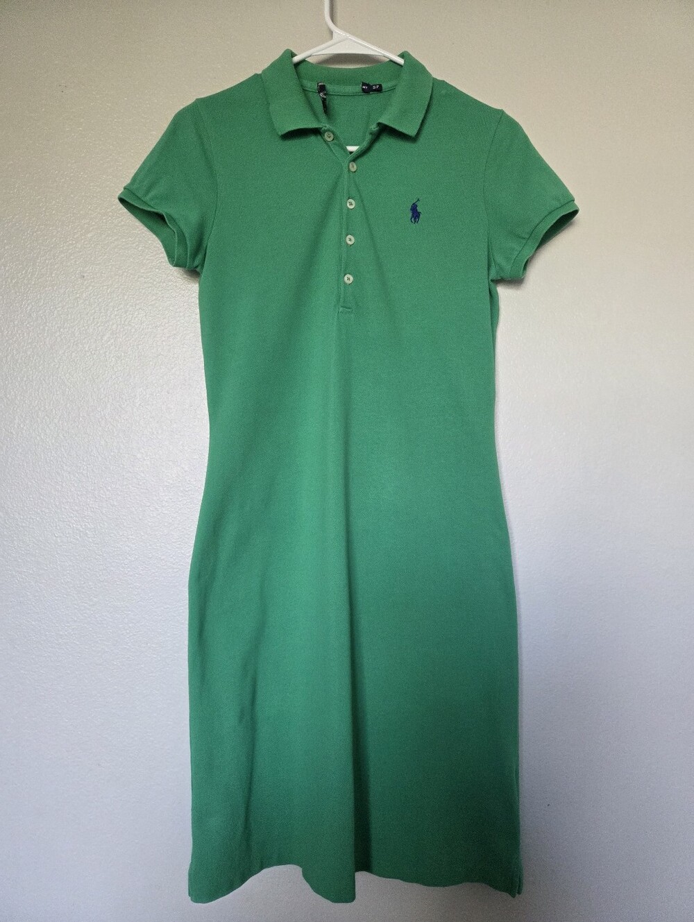 Ralph Lauren Emerald Green Polo Dress Size S